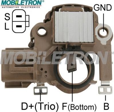 Mobiletron VR-H2009-22 - Ģeneratora sprieguma regulators ps1.lv