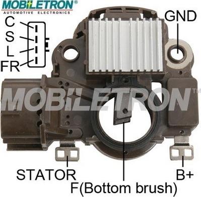 Mobiletron VR-H2009-70A - Ģeneratora sprieguma regulators ps1.lv