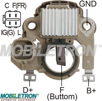 Mobiletron VR-H2009-71 - Ģeneratora sprieguma regulators ps1.lv