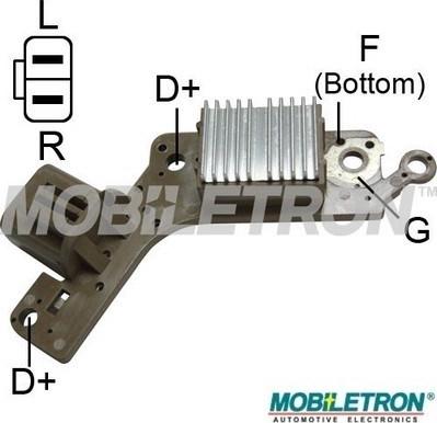 Mobiletron VR-H2009-77B - Ģeneratora sprieguma regulators ps1.lv