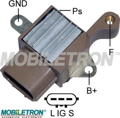 Mobiletron VR-H2005-93 - Ģeneratora sprieguma regulators ps1.lv