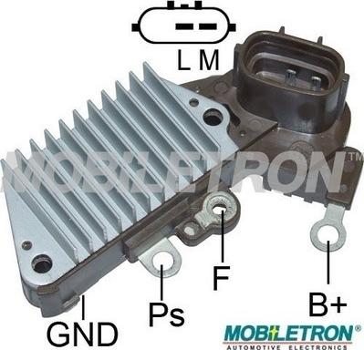 Mobiletron VR-H2005-92 - Ģeneratora sprieguma regulators ps1.lv