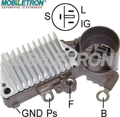 Mobiletron VR-H2005-4A - Ģeneratora sprieguma regulators ps1.lv