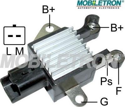 Mobiletron VR-H2005-83 - Ģeneratora sprieguma regulators ps1.lv