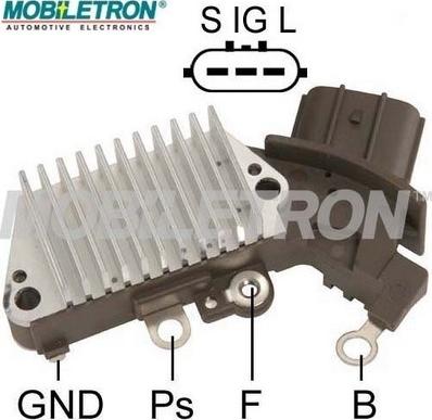 Mobiletron VR-H2005-36A - Ģeneratora sprieguma regulators ps1.lv