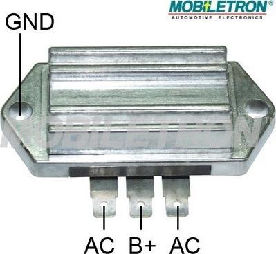 Mobiletron VR-JD357 - Ģeneratora sprieguma regulators ps1.lv