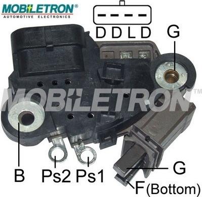 Mobiletron VR-PR6366 - Ģeneratora sprieguma regulators ps1.lv