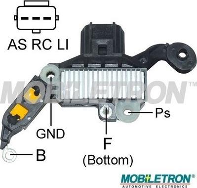 Mobiletron VR-VN001 - Ģeneratora sprieguma regulators ps1.lv