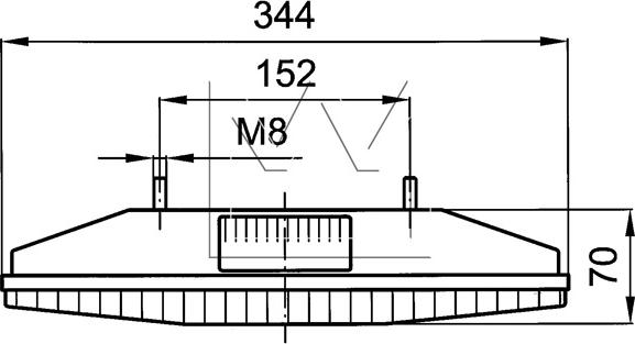 Monark 098212571 - Aizmugurējais lukturis ps1.lv