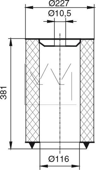 Monark 030781966 - Gaisa filtrs ps1.lv