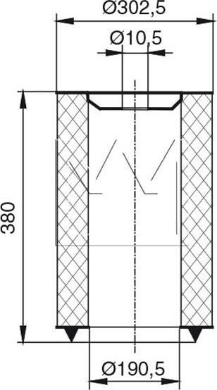 Monark 030782188 - Gaisa filtrs ps1.lv