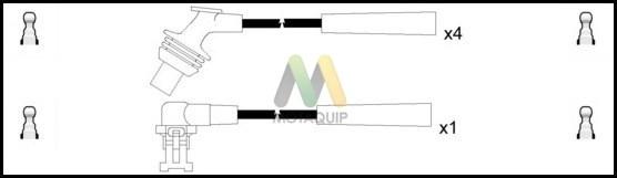 Motaquip LDRL1481 - Augstsprieguma vadu komplekts ps1.lv