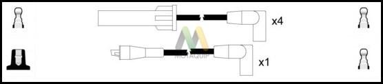 Motaquip LDRL1032 - Augstsprieguma vadu komplekts ps1.lv