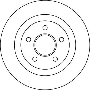 Blue Print ADF124328 - Bremžu diski ps1.lv