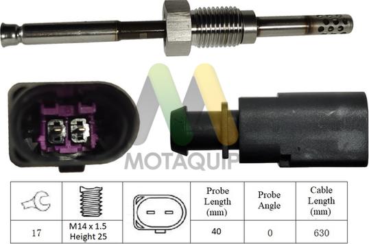 Motaquip LVET188 - Devējs, Izplūdes gāzu temperatūra ps1.lv