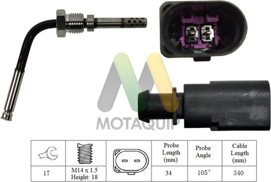 Motaquip LVET395 - Devējs, Izplūdes gāzu temperatūra ps1.lv