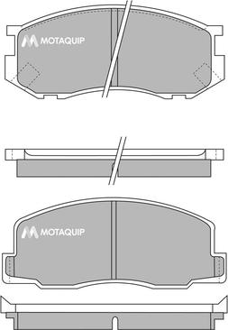 Motaquip LVXL456 - Bremžu uzliku kompl., Disku bremzes ps1.lv