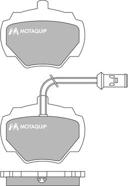 Motaquip LVXL468 - Bremžu uzliku kompl., Disku bremzes ps1.lv