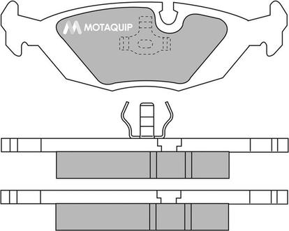 Motaquip LVXL433 - Bremžu uzliku kompl., Disku bremzes ps1.lv