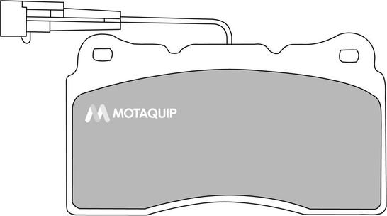 Motaquip LVXL544 - Bremžu uzliku kompl., Disku bremzes ps1.lv