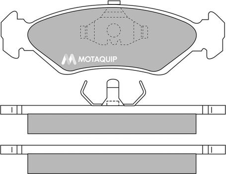 Motaquip LVXL536 - Bremžu uzliku kompl., Disku bremzes ps1.lv