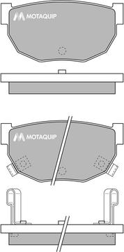 Motaquip LVXL525 - Bremžu uzliku kompl., Disku bremzes ps1.lv