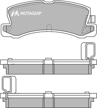 Motaquip LVXL575 - Bremžu uzliku kompl., Disku bremzes ps1.lv