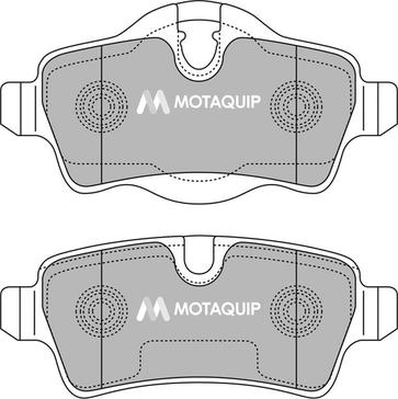 Motaquip LVXL1403 - Bremžu uzliku kompl., Disku bremzes ps1.lv