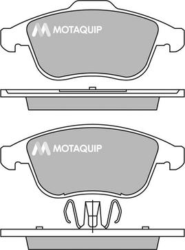 Motaquip LVXL1419 - Bremžu uzliku kompl., Disku bremzes ps1.lv