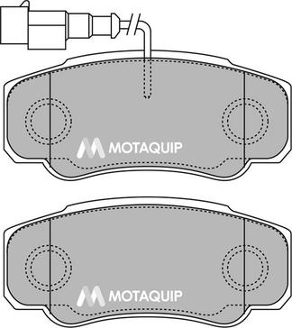 Motaquip LVXL1436 - Bremžu uzliku kompl., Disku bremzes ps1.lv