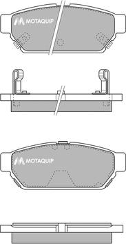 Motaquip LVXL157 - Bremžu uzliku kompl., Disku bremzes ps1.lv