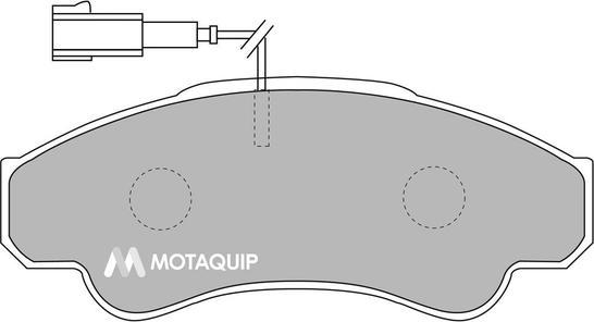 Motaquip LVXL1034 - Bremžu uzliku kompl., Disku bremzes ps1.lv