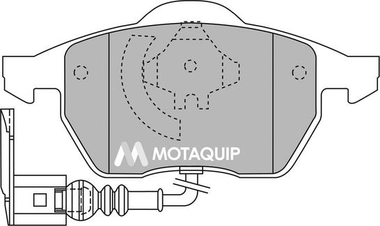 Motaquip LVXL1125 - Bremžu uzliku kompl., Disku bremzes ps1.lv