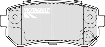 Motaquip LVXL1310 - Bremžu uzliku kompl., Disku bremzes ps1.lv