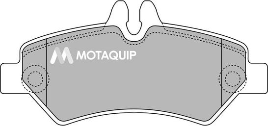 Motaquip LVXL1312 - Bremžu uzliku kompl., Disku bremzes ps1.lv