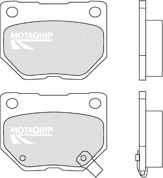 Motaquip LVXL1324 - Bremžu uzliku kompl., Disku bremzes ps1.lv