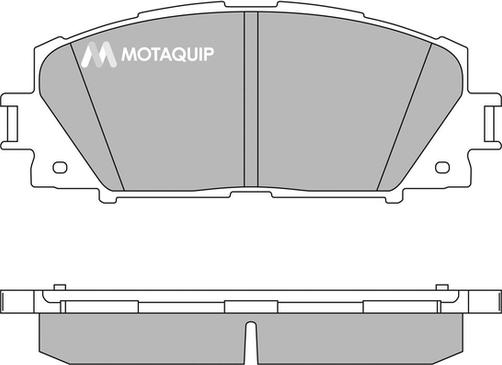 Motaquip LVXL1325 - Bremžu uzliku kompl., Disku bremzes ps1.lv