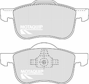 Motaquip LVXL1326 - Bremžu uzliku kompl., Disku bremzes ps1.lv