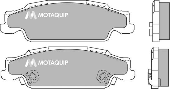 Motaquip LVXL1377 - Bremžu uzliku kompl., Disku bremzes ps1.lv