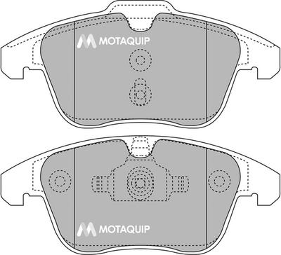 Motaquip LVXL1293 - Bremžu uzliku kompl., Disku bremzes ps1.lv