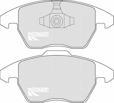 Motaquip LVXL1254 - Bremžu uzliku kompl., Disku bremzes ps1.lv