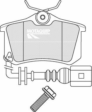 Motaquip LVXL1239 - Bremžu uzliku kompl., Disku bremzes ps1.lv