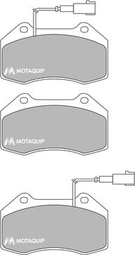 Motaquip LVXL1723 - Bremžu uzliku kompl., Disku bremzes ps1.lv