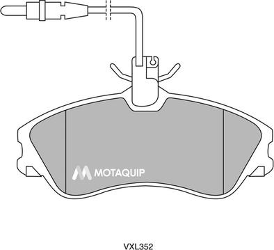 Motaquip LVXL352 - Bremžu uzliku kompl., Disku bremzes ps1.lv