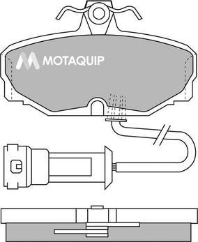 Motaquip LVXL389 - Bremžu uzliku kompl., Disku bremzes ps1.lv