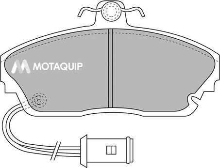 Motaquip LVXL387 - Bremžu uzliku kompl., Disku bremzes ps1.lv