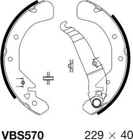 Motaquip VBS570 - Bremžu loku komplekts ps1.lv