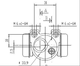 Motaquip VWC531 - Riteņa bremžu cilindrs ps1.lv