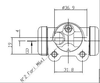 Motaquip VWC573 - Riteņa bremžu cilindrs ps1.lv