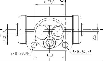 Motaquip VWC696 - Riteņa bremžu cilindrs ps1.lv